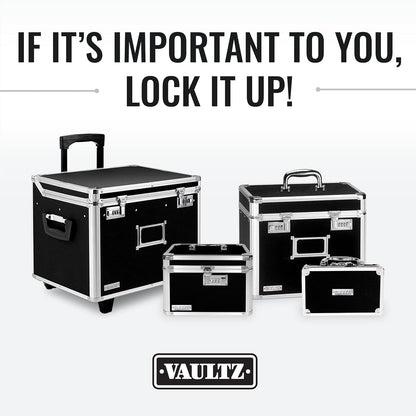 Vaultz VZ01187 Locking File Organizer Box Letter Size