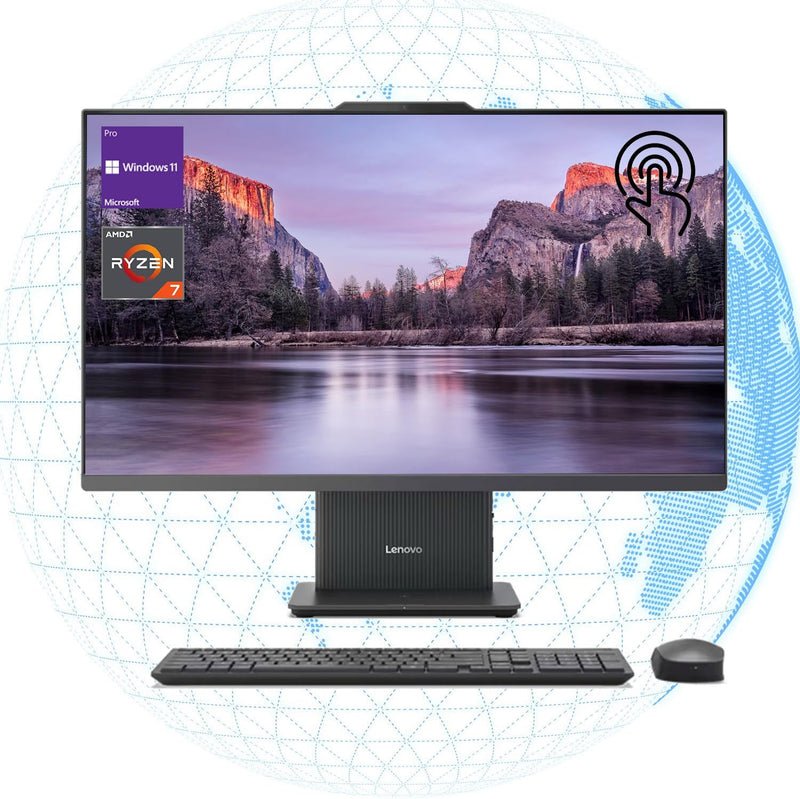 Lenovo ideacentre AIO 27ARR9 Ryzen 7 64GB 2TB SSD Touchscreen — main product image