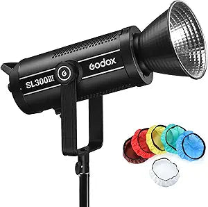 Godox SL-300III 330W 5600K LED Video Studio Light