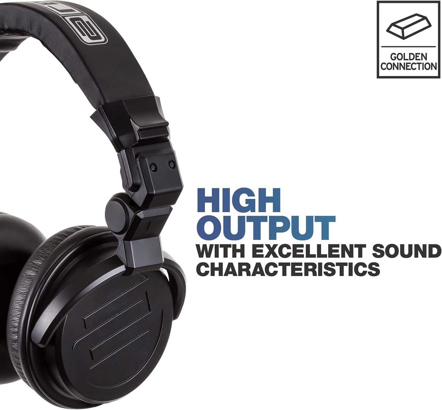 Reloop AMS-RH-2500 Professional DJ Headphones Black Closed