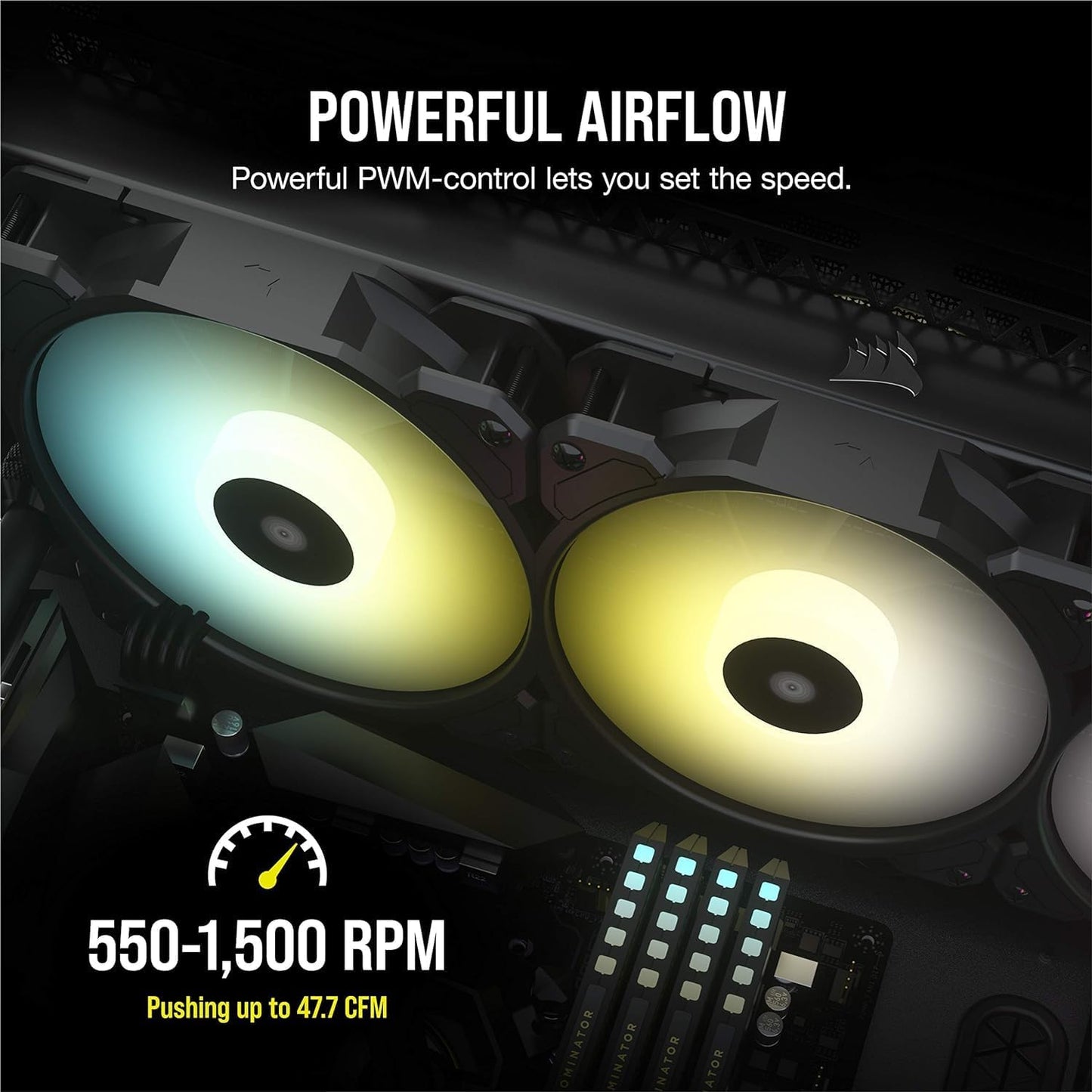 Corsair CO-9050108-WW iCUE SP120 RGB Elite 120mm Fan
