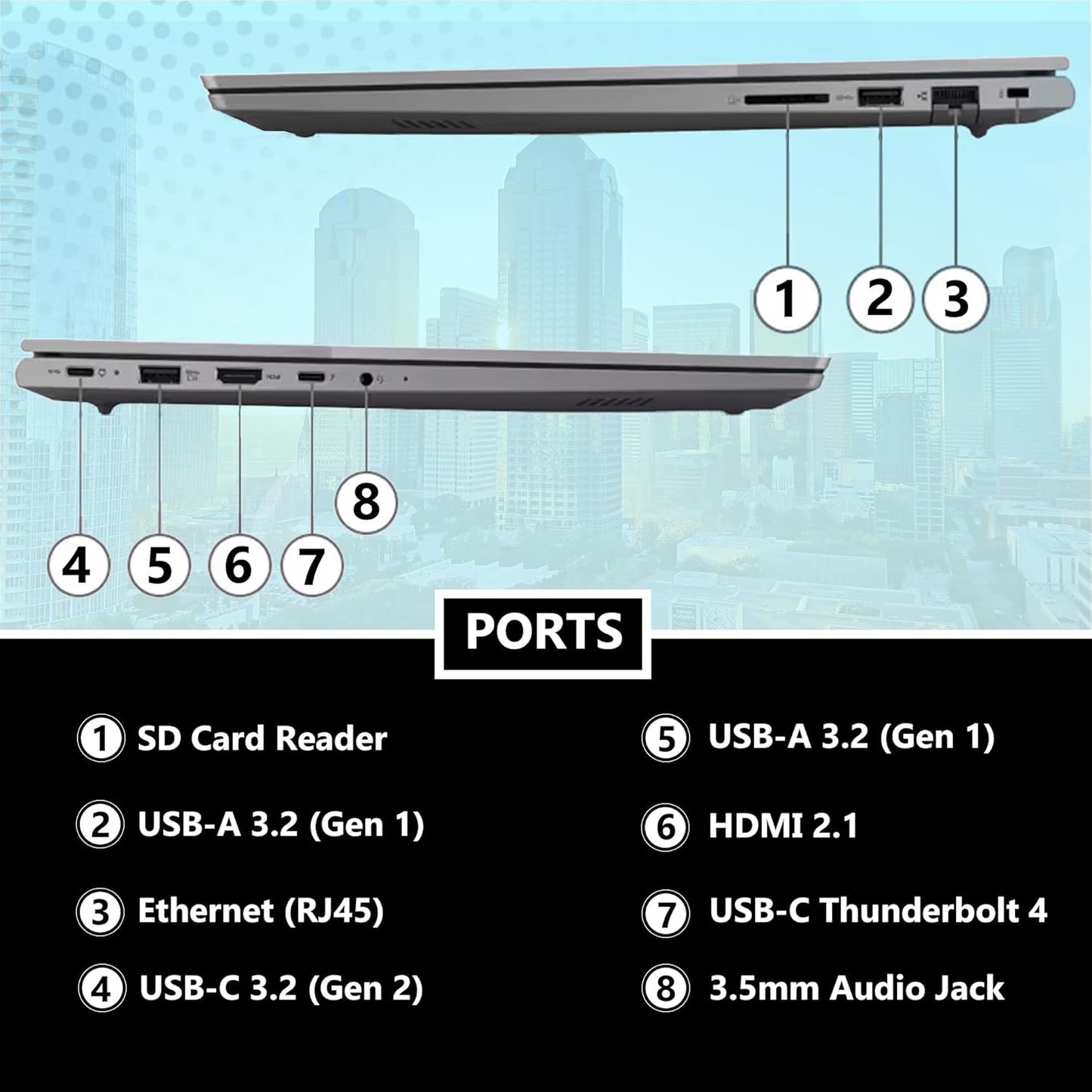 Lenovo Thinkbook 16 G6 Business Laptop i7-1355U 32GB 1TB