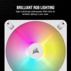 Corsair CO-9050169-WW iCUE AR120 RGB White Fan 3-Kit