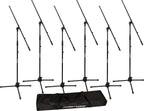 Ultimate Support JSMCFB6PK JamStands Tripod Mic Stand 6-Pack Bundle