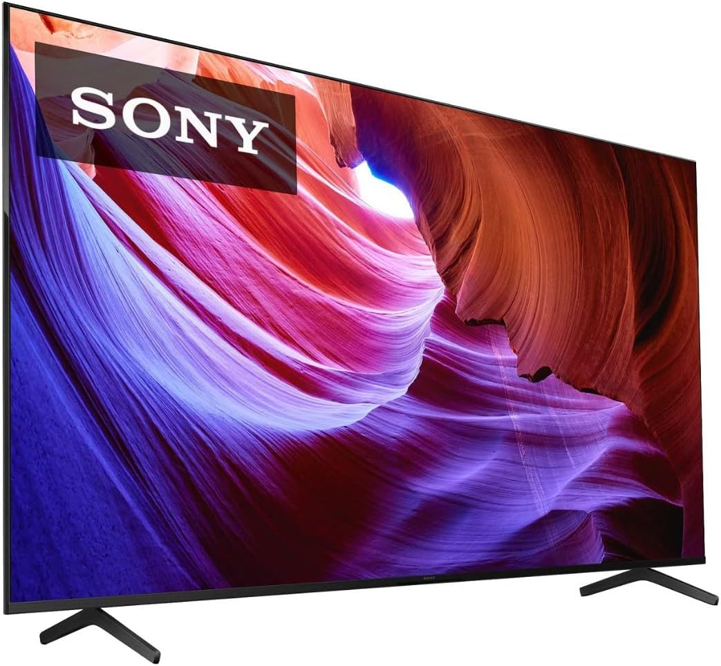 Sony KD85X85 85" 4K TV Bundle: Google TV, Soundbar