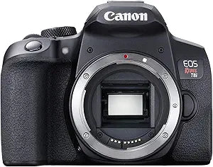 Canon EOS Rebel T8i Body Black Renewed DSLR
