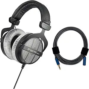 Beyerdynamic DT 990 PRO Open Studio Headphones Bundle