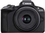 Canon EOS R50 Mirrorless Camera 18-45mm Lens Bundle