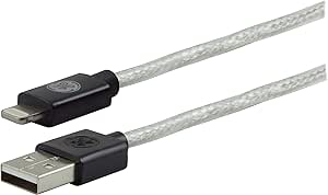 GE 38292 1ft Lightning Connector USB Charging Cable