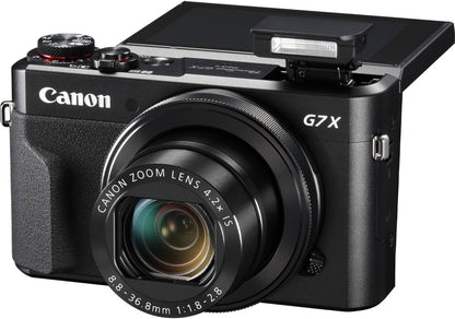 Canon PowerShot G7 X Mark II Bundle 64GB (Renewed)