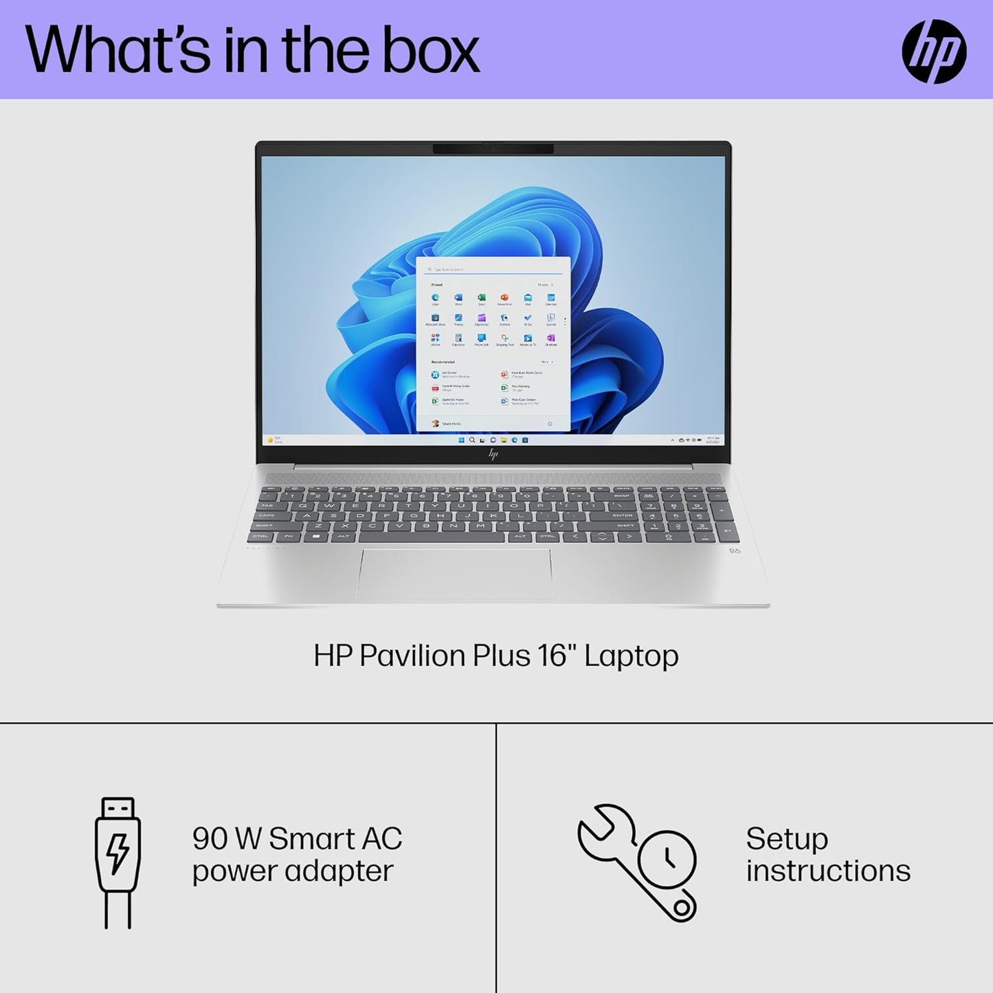 HP 16-ab0000nr Pavilion Plus Laptop (i5-13500H, 16GB, 1TB SSD, 16" WQXGA)