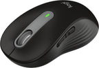 Logitech 910-006265 Signature M650L Wireless Mouse - Large, Black