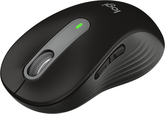 Logitech 910-006265 Signature M650L Wireless Mouse - Large, Black