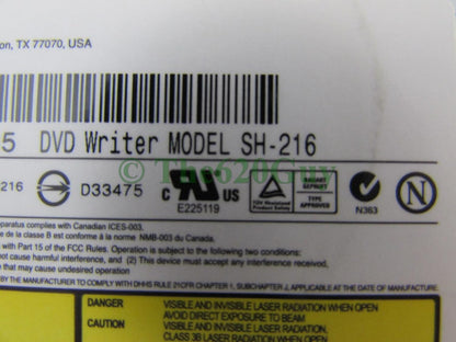 HP SH-216 DVD±RW Dual Layer SATA Optical Drive