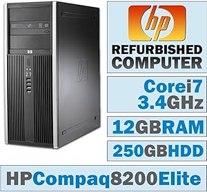HP Compaq 8200 Elite CMT Core i7 Desktop No OS — main product image
