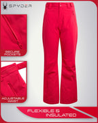 Spyder Snow Pants Women's Insulated Skiing