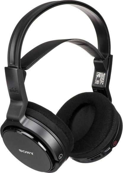 Sony MDR-RF912RKCR Wireless TV Headphones Noise Reduction Renewed