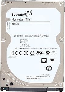 Seagate 500GB Laptop Thin 7200RPM HDD Renewed
