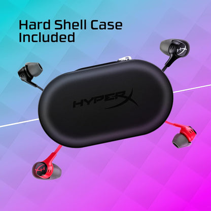 HyperX 705L8AA Cloud Earbuds II, Gaming and Mobile, Red