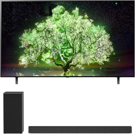 LG E54LGOLED48A1PUA 48" 4K OLED Smart TV Bundle