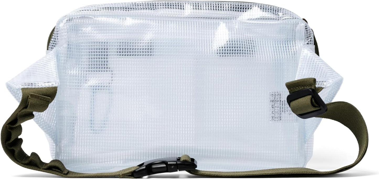 Polaroid 6305 Ripstop Clear Crossbody Essentials Bag