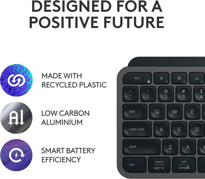 Logitech 920-011558 MX Keys S Wireless Low Profile Keyboard