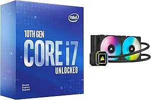 MSI Intel Core i7-10700KF + GIGABYTE Z490 AORUS Elite AC — main product image