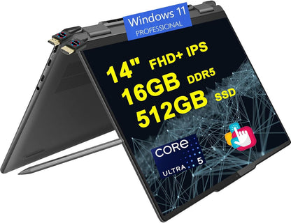 Lenovo Yoga 7 14" 2-in-1 Touchscreen Laptop Bundle
