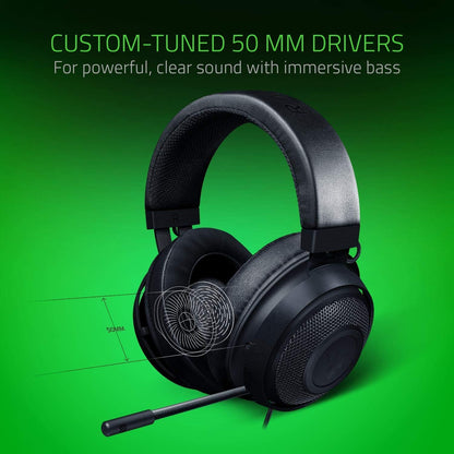 Razer RZ04-02830100-R3M1 Kraken Wired Gaming Headset - Black