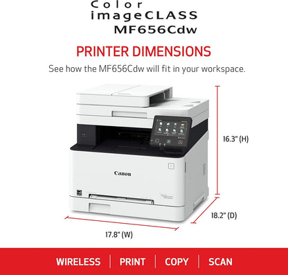 Canon 5158C002 imageCLASS MF656Cdw Color Laser Printer