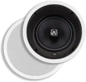 Monoprice 104929 Caliber 8-Inch Aramid Fiber In-Ceiling Speakers