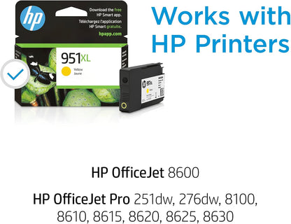 HP 951XL Yellow High-Yield Ink Cartridge CN048AN