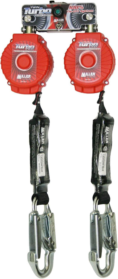 Miller MFLB-3-Z7/6FT Twin Turbo Fall Protection System