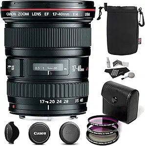 Canon 8806A002 Ritz Camera - EF 17-40mm Lens Bundle