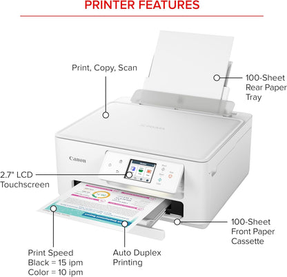 Canon PIXMA TS7720 Wireless All-in-One Printer