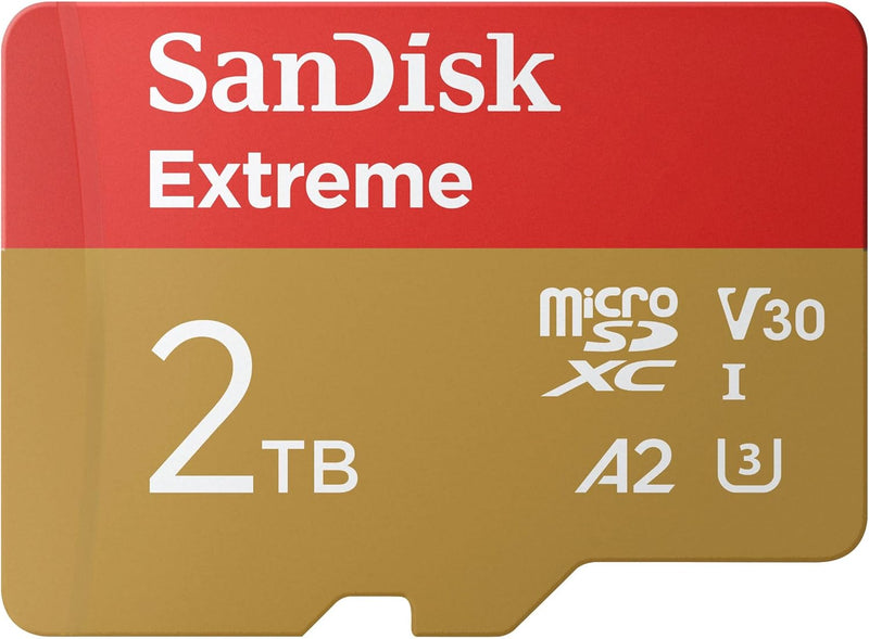 SanDisk SDSQXAV-2T00-GN6MA 2TB Extreme MicroSDXC Card — main product image