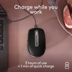 Logitech 910-006945 MX Anywhere 3S for Mac Bluetooth Mouse