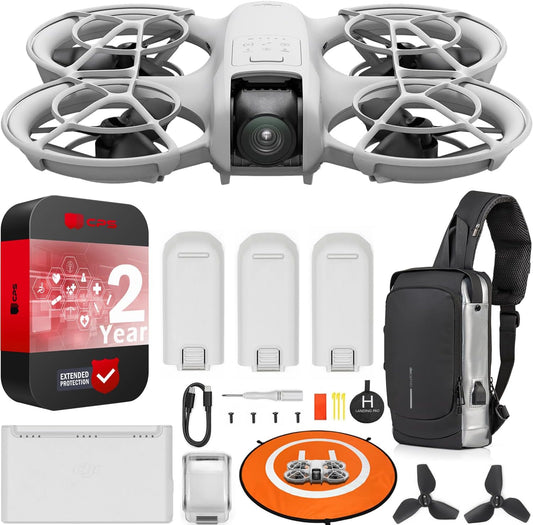 DJI E1DJINEOCOM Neo 4K Mini Drone 3-Battery Bundle