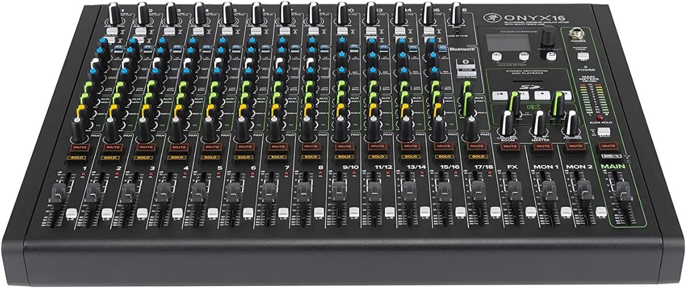 Mackie Onyx16 16-Channel Analog Mixer with USB
