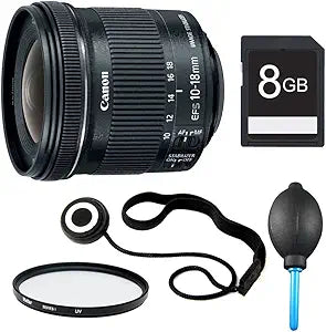 Canon E2CNEFS10F4556 EF-S 10-18mm Lens Filter Bundle
