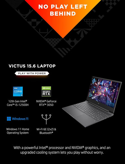 HP Victus 15-fa0025nr RTX 3050 Gaming Laptop