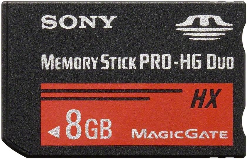 Sony MSHX8B 8GB PRO-HG Duo HX Memory Stick