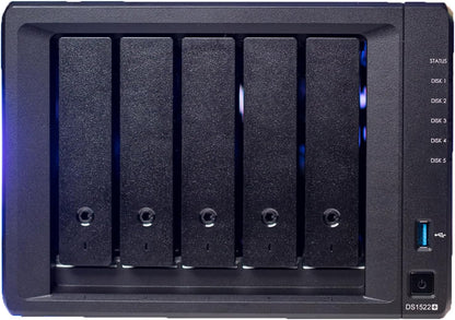 Synology DS1522+ DiskStation 5-Bay NAS Enclosure
