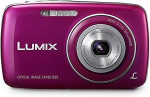 Panasonic DMC-S3P-V Lumix Digital Camera: 14.1MP, 4x Zoom, Violet — main product image