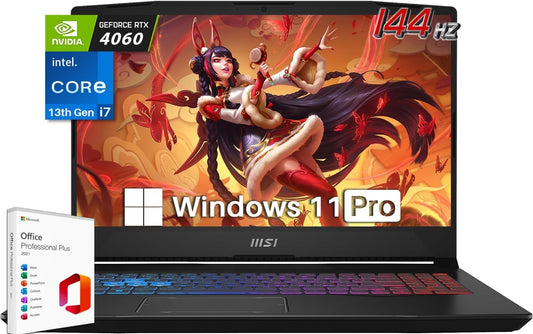 MSI MSI Pulse 15 Gaming Laptop i7 RTX 4060 16GB DDR5