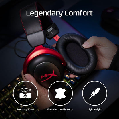 HyperX 4P5K4AA Cloud II Wireless Gaming Headset - Renewed