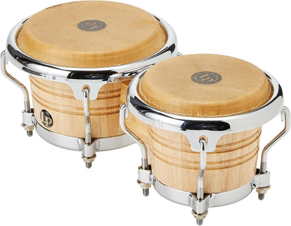 Latin Percussion LPM199-AW Mini Tunable Wood Bongos