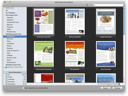 Microsoft GZA-00136 Office Mac Home Student 2011