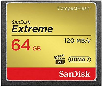 SanDisk 64G_CF_Extreme_EBSMFC Extreme CompactFlash Memory Card 64GB Canon 7D
