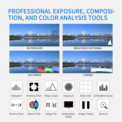 FEELWORLD F5 Pro V4 6" Touch Screen 4K HDMI Camera Monitor